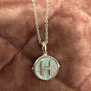 Kendra Scott “H” necklace